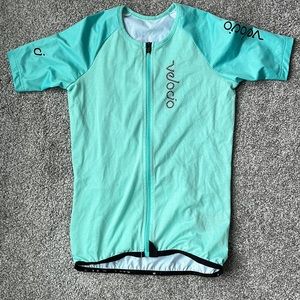 W’s Velocio Radiator Mesh Jersey XS Celeste